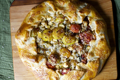 Savory Galette - Burst Tomato Galette