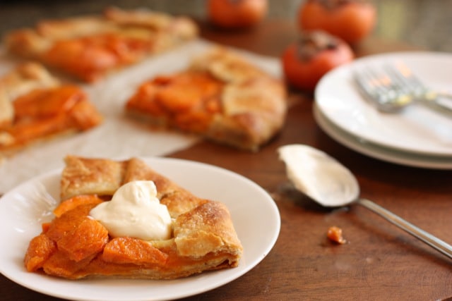 Persimmon Galette