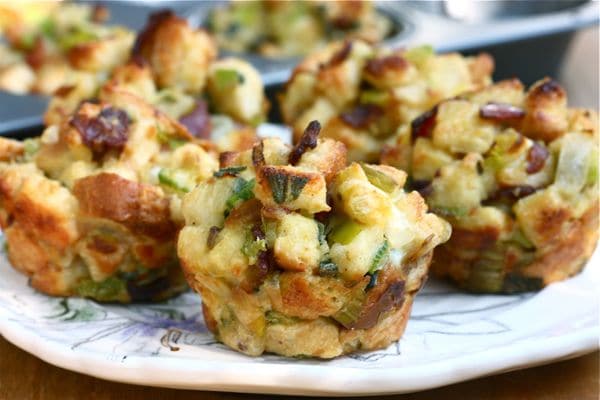 friendsgiving menu Stuffing Muffins for friendsgiving