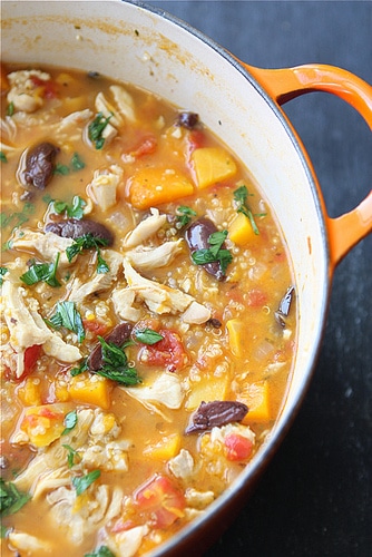 Hearty Chicken Stew with Butternut Squash Quinoa