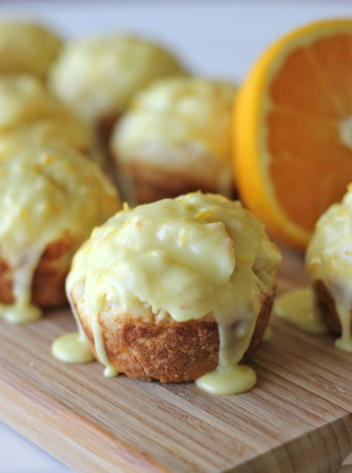 Best Muffin Recipes Ever : Orange Sour Cream Muffins