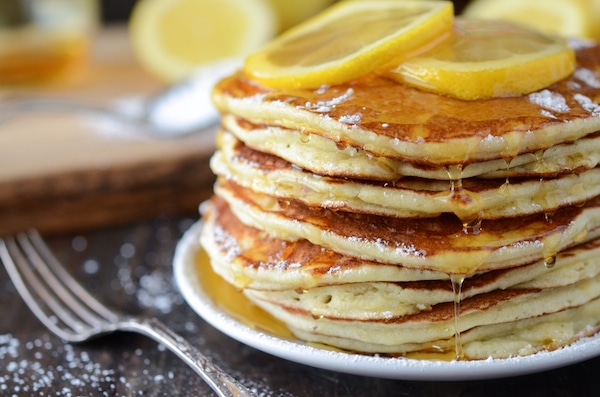 Lemon Ricotta Pancakes