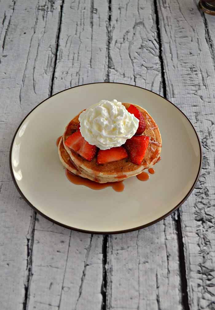 strawberry shortcake pancakes