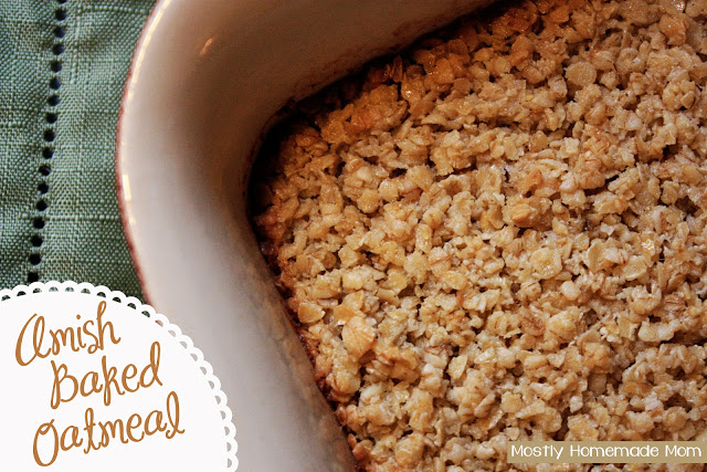 amish baked oatmeal