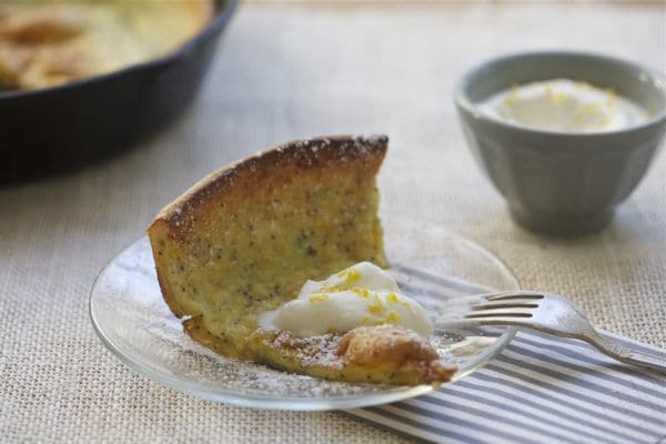 Dutch Baby Pancake Recipes : Meyer Lemon Dutch baby