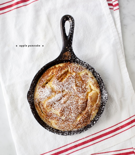 Dutch Baby Pancake Recipes : apple pancake