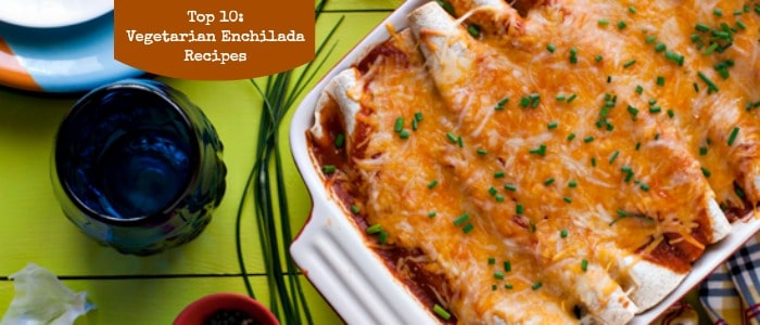 Top 10 Vegetarian Enchilada Recipes on Rainbow Delicious