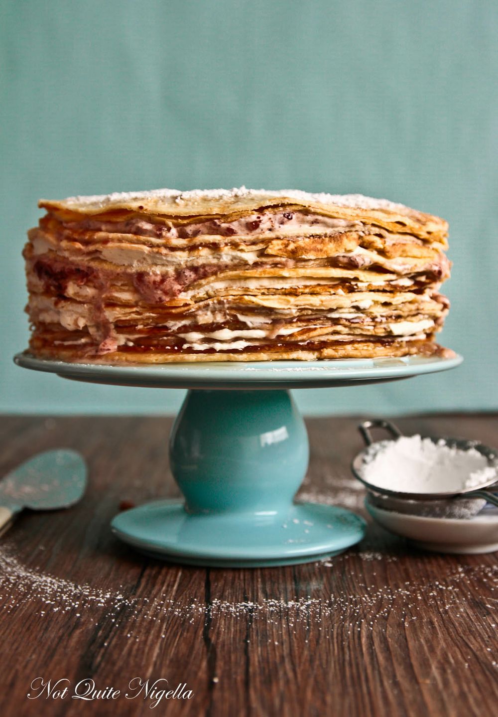 chesnut crepe cake