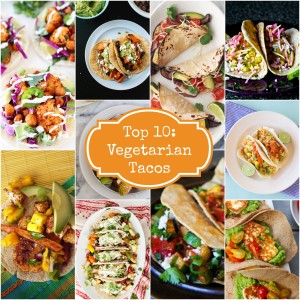 Top 10 Vegetarian Tacos from Rainbow Delicious