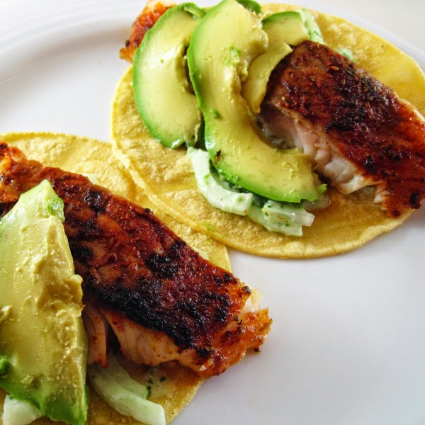 blacked fish baja tacos