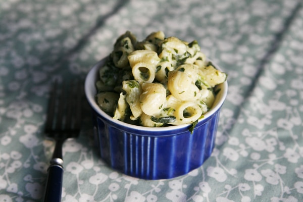 Artichoke Recipes : creamy spinach and artichoke macaroni and cheese with gouda