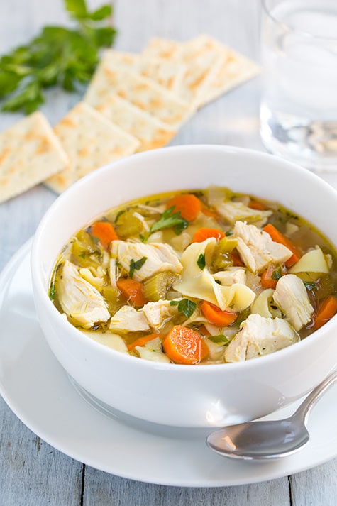 slow cooker chicken noodle soup