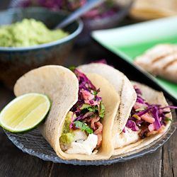 tequila lime halibut tacos