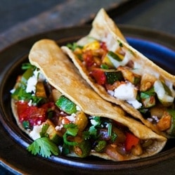 veggie tacos