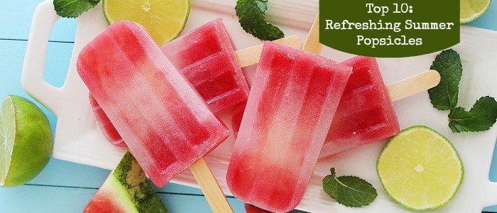Top 10 Summer Popsicles | Rainbow Delicious