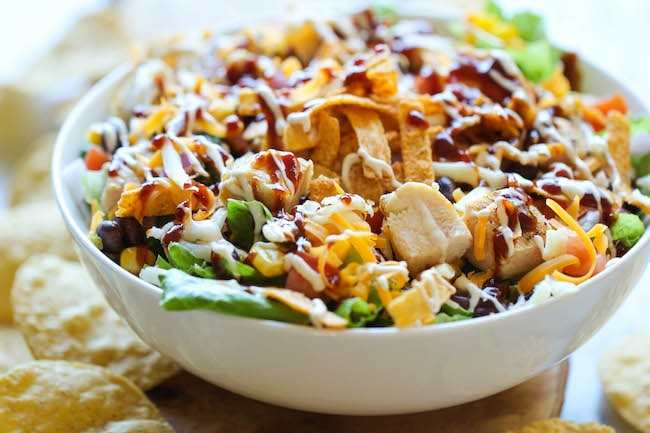 Delicious Summer Recipes : bbq chicken salad