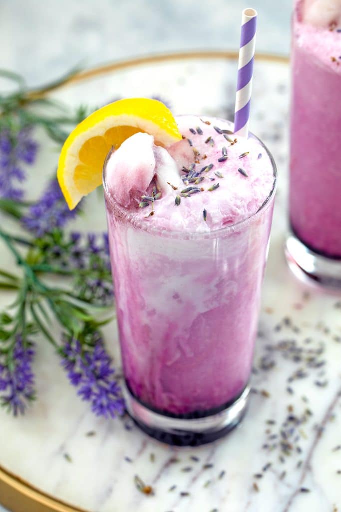 lavender lemonade float