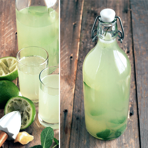 Mint Limeade recipe with fresh mint