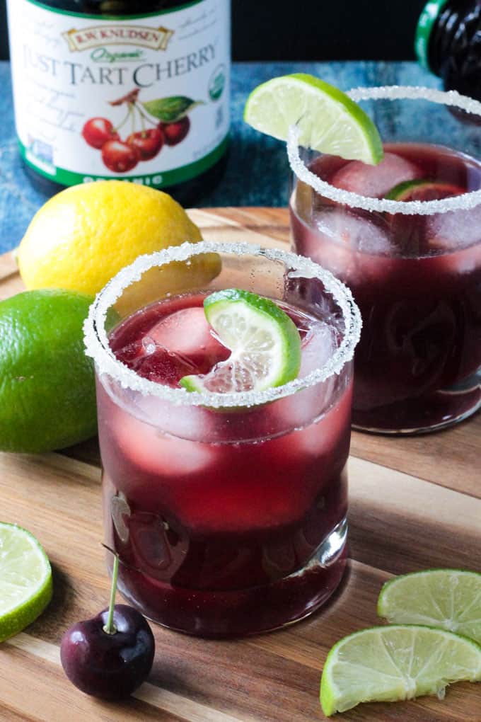 sparkling cherry lemonade