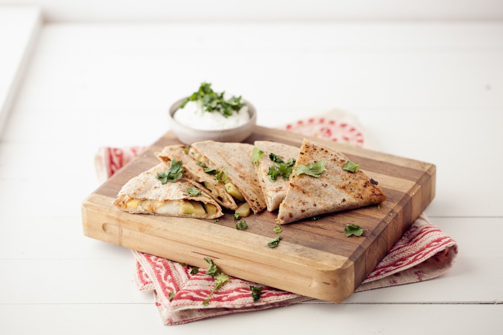 Easy Vegetarian Quesadilla Ideas | grilled cumin lime zucchini quesadillas