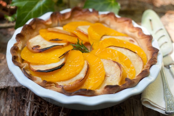 Fall Dinner Recipes : butternut apple tart + 4 other delicious recipes in this week’s Fall meal plan | Rainbow Delicious