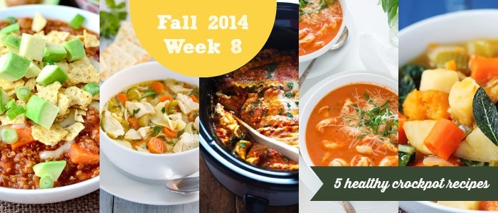 Fall 2014 Week 8 Crockpot Recipes
