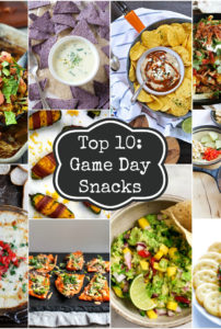 Top 10: Game Day Party Snacks - Rainbow Delicious