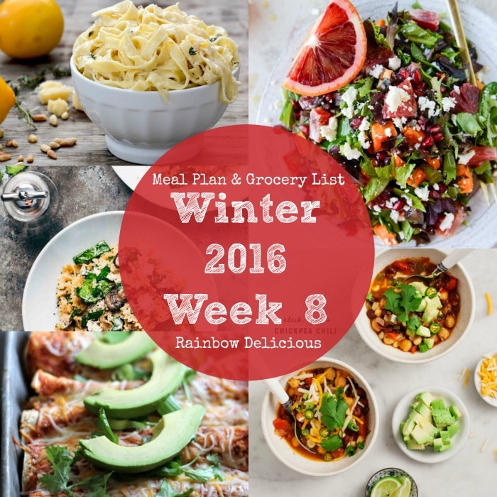 Healthy Winter Dinner Recipes: Meal plan