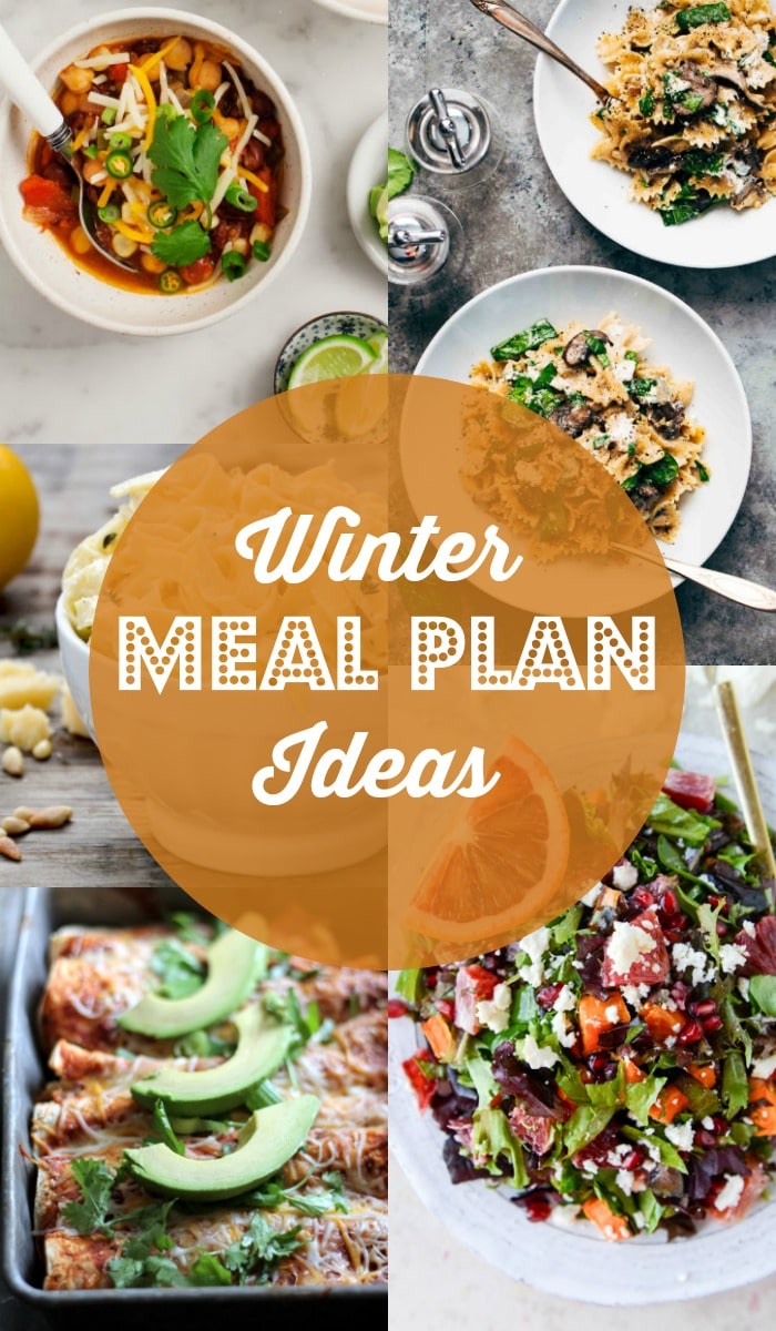 Winter Meal Plan Ideas - Rainbow Delicious