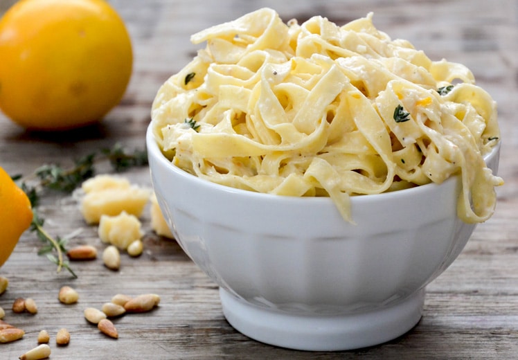 Healthy winter dinner recipes: meyer lemon fettucine + 4 other delicious recipes in this week’s Winter healthy dinner recipes meal plan | Rainbow Delicious