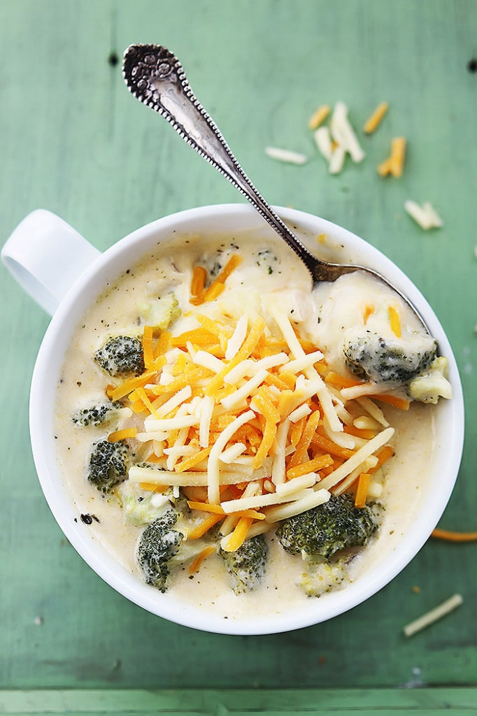 Winter Eats Meal Plan Broccoli Cheddar Soup