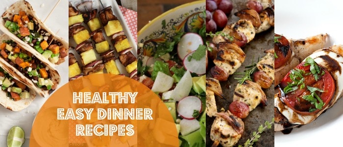 Heathy Easy Dinner Recipes Rainbow Delicious