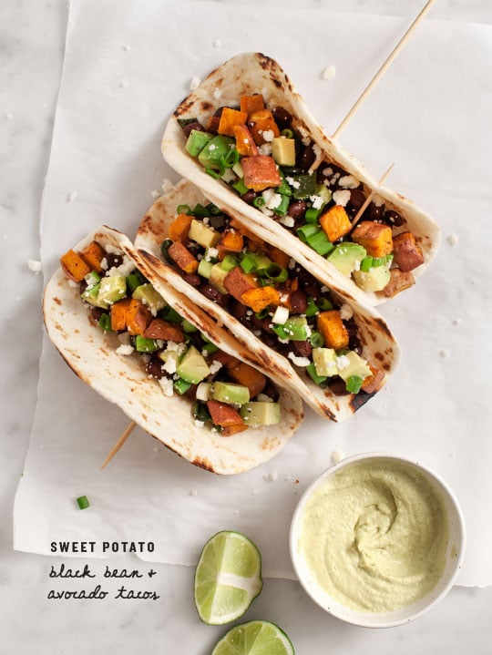 Healthy Easy Dinner Recipes: Sweet Potato Tacos