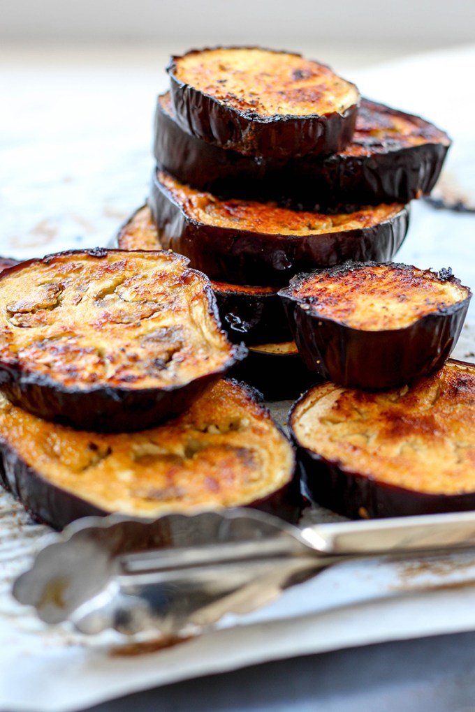 citrus miso eggplant