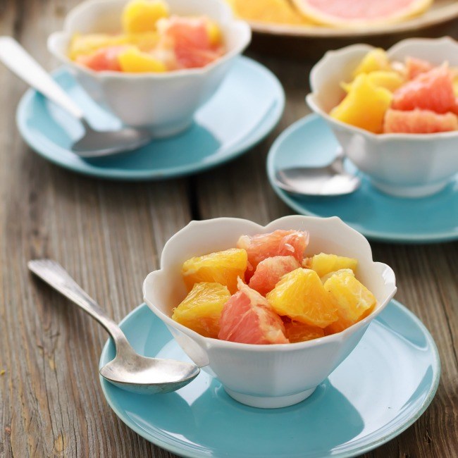 orange grapefruit bowls | 20 Amazing Citrus Recipes on Rainbow Delicious