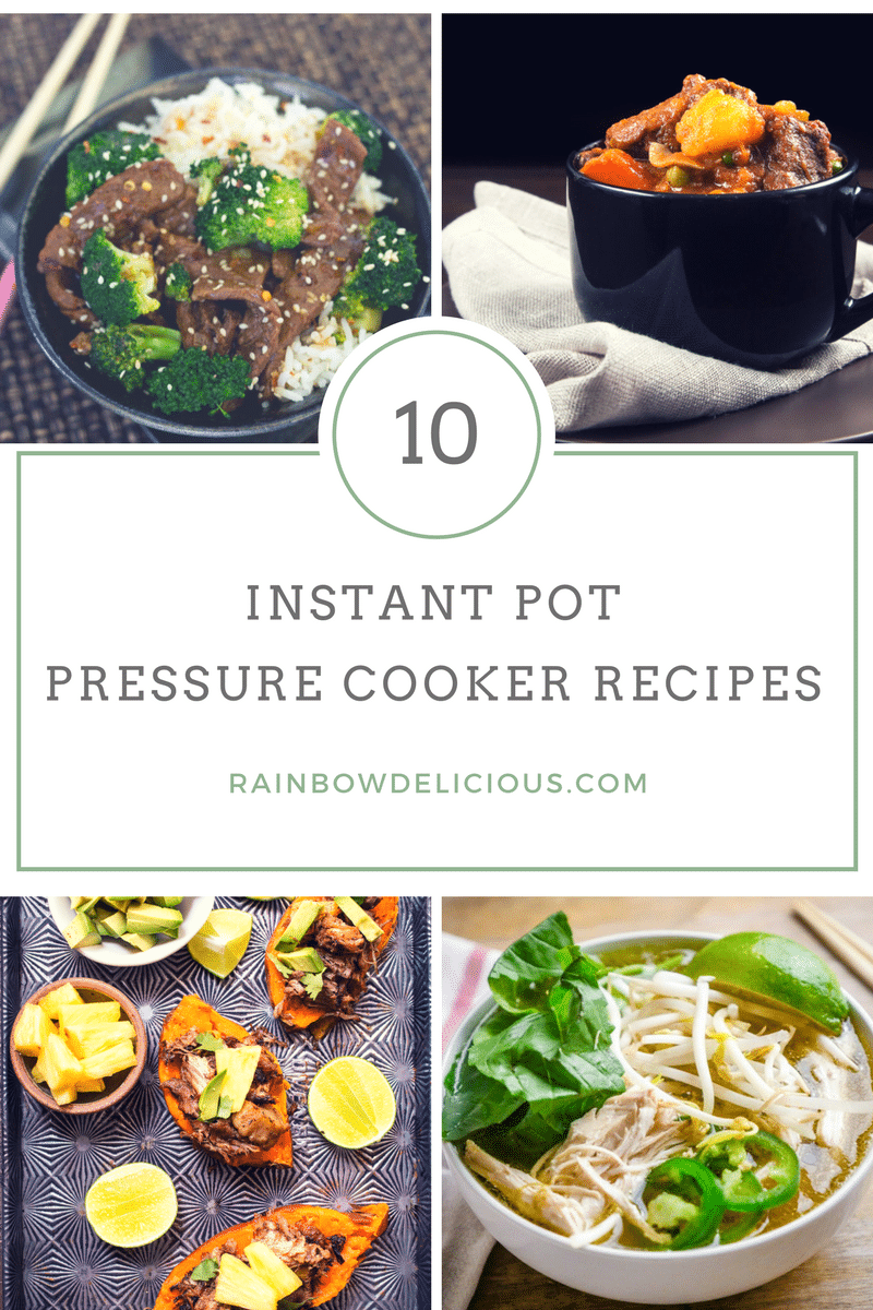 10 Instant Pot Pressure Cooker Recipes