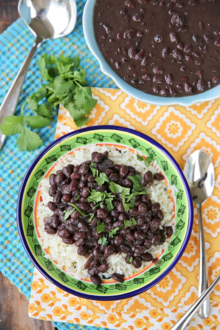 Top 10 Instant Pot Pressure Cooker Recipes- Brazilian Style Black Beans & Rice
