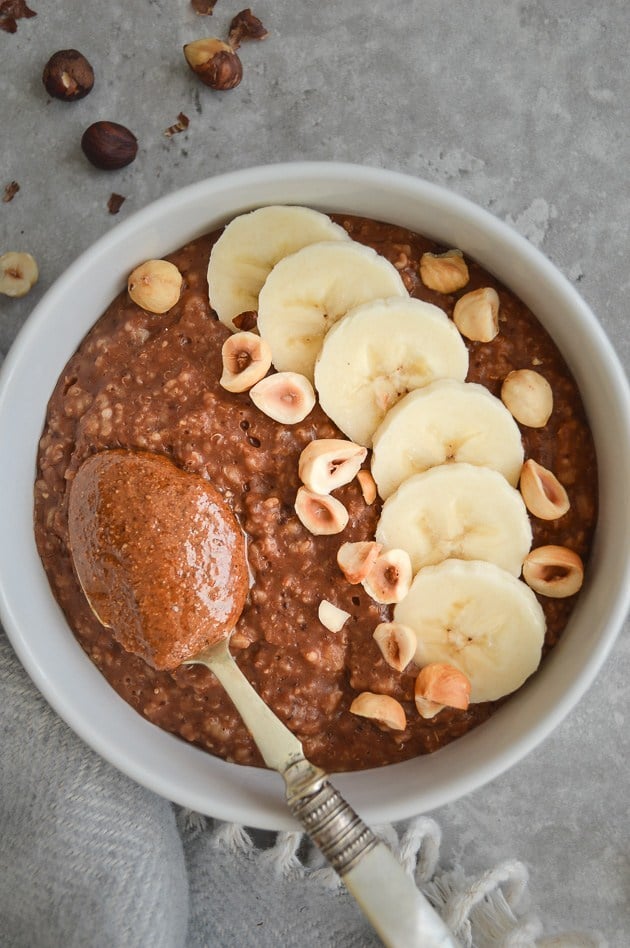 Nutella Oatmeal - Creative Oatmeal Recipes