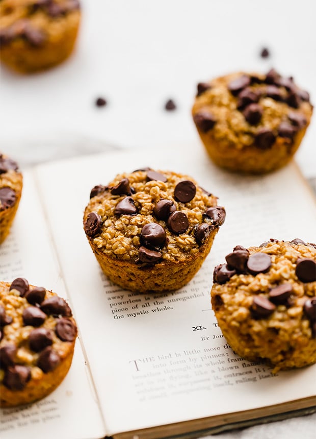 Pumpkin Baked Oatmeal Cups - Unique Oatmeal Recipes