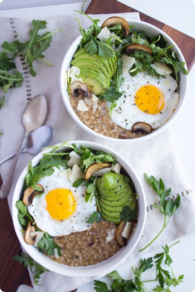 Savory Oatmeal with Egg Creative Oatmeal Recipes