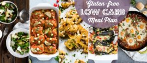 Gluten Free Low Carb Meal Plan // Isabel Eats - Rainbow Delicious