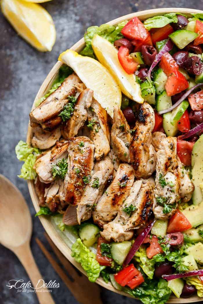 Chicken Salad Recipes Meal Plan - Lemon Herb Chicken Salad