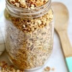 Easy Homemade Granola Recipe in Mason Jar