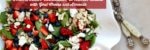 easy spinach and strawberry salad with goat cheese