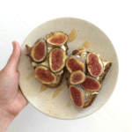 easy fig toast recipe