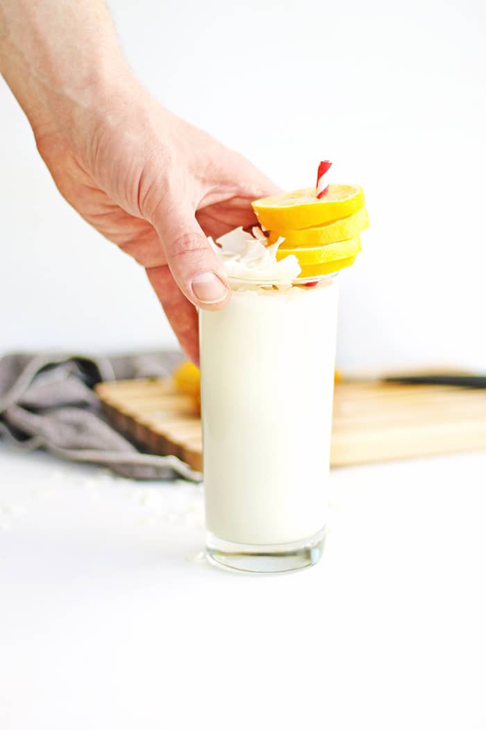 lemon recipes lemon coconut smoothie