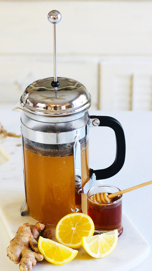 Turmeric Ginger Tea Recipe With Cinnamon Lemon And Honey Rainbow Delicious
