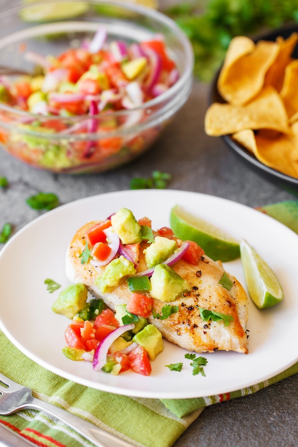 15 Lime Recipes Everyone Will Love- Lime Avocado Chicken