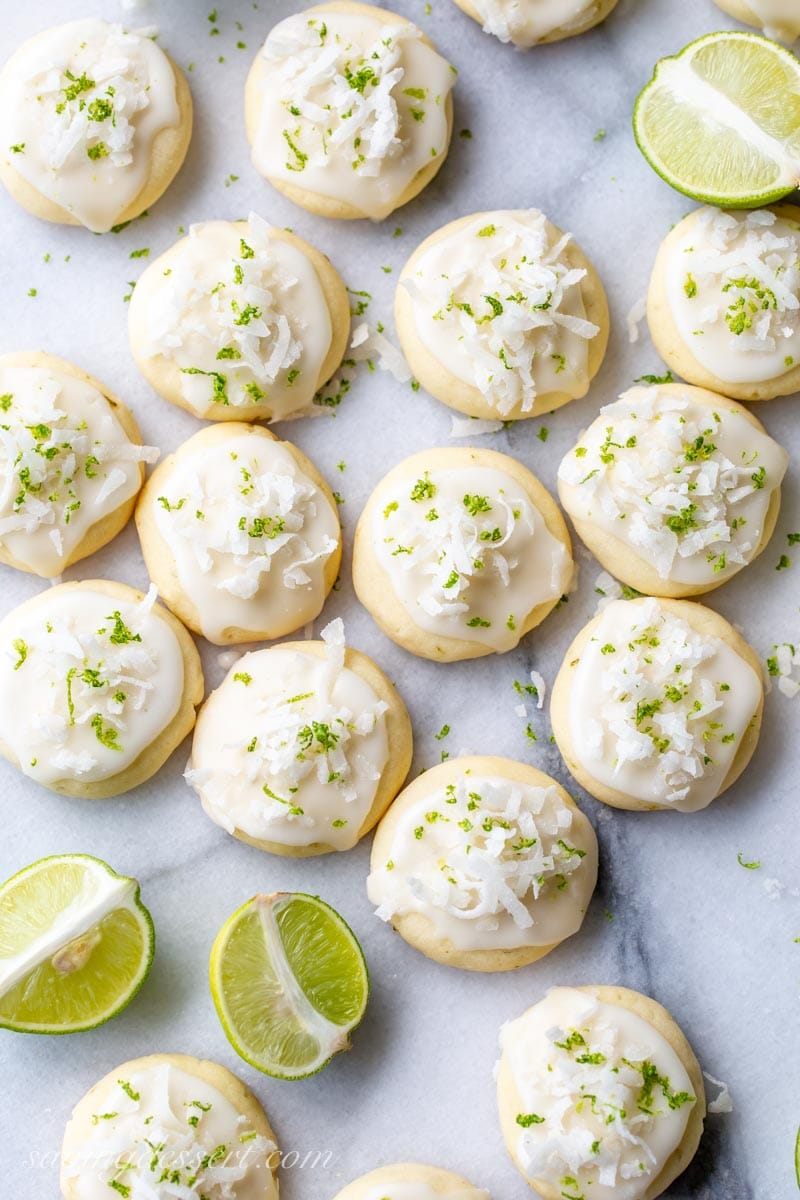 15 Lime Recipes Everyone Will Love- Coconut key lime meltaways