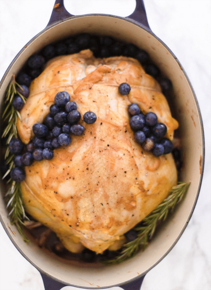 Blueberry recipes blueberry pinot noir roasted chicken